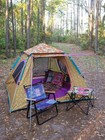 Natural Life Live Happy Wanderlust Tent Floral  Camping Shelter
