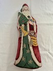 Vintage 1988 Bucilla Christmas Needlepoint Antique Santa Doll 16  60685 Complete