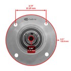 Caltric Spindle Assembly For Bad Boy Zt Series With 48  50  60  Deck