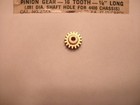 Vintage  Cox  16 -tooth   Pinion  Gear      