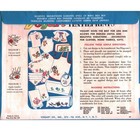 Vintage Vogart Textile Paints Iron On Transfer Patterns Floral Retro Craft Kit