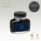 Parker Quink Bottled Ink For Fountain Pens  Permanent Blueblack New 1950378