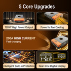 12kw 48v Solar Hybrid Inverter 120v 220v Split Phase 200a Charger Power Inverter