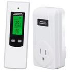 Wireless Thermostat Auto-shut Outlet Temperature Controller Plug W  Rf Remote