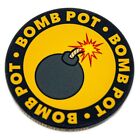 Poker Bomb Pot Button - Texas Hold  em Home Game Dealer Chip Yellow Dollar Sign