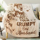 To My Wife Throw   Travel  Blanket  Microfiber Fleece  Great Mother s Day Gift