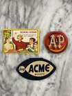 Antique vintage Sewing Packages Susan Silver Eye Needles A p Acme
