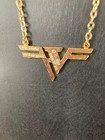 Collectible Van Halen Gold Tone Exact Replica Necklace 1980 Production