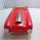Rare Vintage Tin Litho Friction Car Japan Red Convertible 