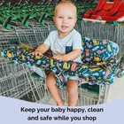 Shopping Cart Cover And High Chair Cover  Dinosaurs