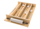 Rev-a-shelf Natural Maple Right Size Utensil Drawer Insert  13-1 4  X 19-1 2 