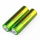 4pcs Battery Rechargeable 3 7v Li-ion Batteries Cell   Charger For Flashlight