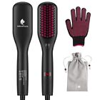 Miropure Pro Hair Straightener Brush Ionic Generator Straightning Dual Voltage