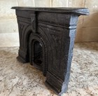 Victorian Antique Cast Iron Fireplace Salesman   s Sample England Makers Mark