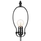 Canomo 2 Sets Lamp Making Kit Wiring 8 Inches Harp 2 Packs   Black 