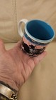 Vintage Mid Century Nebraska Native American Buffalo Coffee Cup Travel Souvenir