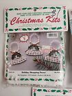 Set Of 3 Vintage Beaded   Wire Ornament Kits Merri Mac Purse Angels New Nos