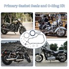 Primary Cover Gasket Seal Kits For Harley-davidson Dyna   Softail Night Train Fa
