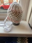 Homemade Christmas Baby Bonnets