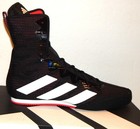 Adidas Box Hog 4 Men s Boxing Shoes Size 11 Ih2730 Black   White   Pure Ruby