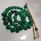 Amber Rosary     45 Sphere Beads  11 6 Mm  Green Amber Rosary 46gram Pressed Amber