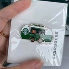New Starbucks Badge 2023china Cute Coffee Bus Car Pin Children s Gift Collection