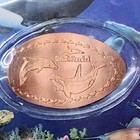Seaworld Collectible Coin Album Souvenir Elongated Penny Book With Coin In Cover