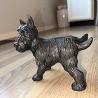 Vintage Cast Iron Scotty Dog Door Stop  Lifting Leg