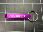 Purple Okoboji Bottle Opener Keychain - Lake Okoboji Souvenir