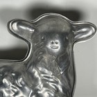 Vintage Lamb Sheep Cake Mold Baking Pan 2 Piece Cast Aluminum Lightweight