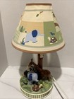 Vtg Children s Lamp Noah s Ark 2005 With Matching Shade Tested Works   