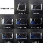 Hard Crystal Case Clear Skin Cover Shell Transparent For Nintendo