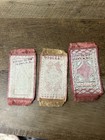 Antique Felt Tobacco Rug Stamped Factory  N y  Lot  3 