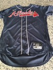 Eric Young Sr  Game Used Atlanta Braves 2021 World Series Game 2 Jersey Mlb Auth