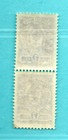 Russia Armenia Pair 7 Kopeks Overprint 1919s Mnh 555