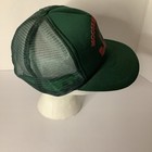 Vintage Moosehead Beer Canadian Lager Mesh Snapback Trucker Hat Cap Green