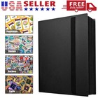 540 Cards Pocket Binder With Strap 9 Pocket Storage Trading Cards Album Folder