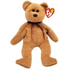 Ty Beanie Babies Curly The Bear Plush 1996
