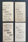 1890 N245 Sweet Caporal Actor   Actress Tobacco Cards - Lot X Four  4  Different