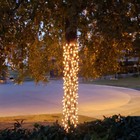 Clear No Wrap Straps For Vertical Holiday String Lighting - 10 Pack