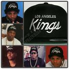La Los Angeles Kings Script Cap Hat Snapback Black Nwa Eazy E