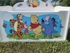 Rare Vintage Y2k Disney Winnie The Pooh Wooden Toy Box Toy Chest Htf