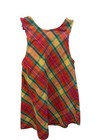Gymboree Vintage 90s Rainbow Gingham A-line Rainbow Tag Toddler Xl Daisy Buttons