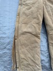 Vintage 80-90 Carhartt Insulated Black Lined Coveralls 40 Short Made In Usa Rare