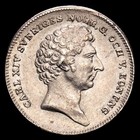  Suecia - Carlos Xiv 1 8 Riksdaler  4 19 Gramosg  1834 Suecia Aah 87 Xf