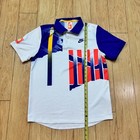 Nike Challenge Court Advantage Agassi Tennis Polo Shirt Men s Size M Ck9793-100