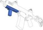 Blue Splatrball Accessories Customize Blaster Compatible To Srb400   Srb400-sub