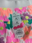 Toddler Girl Cartwheel Scooter Skirt Neon Floral Print 3t Jumping Beans Nwt