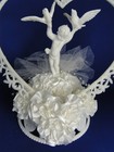 New Vintage Rare  flight Of Fantasy  Wedding Cake Top   1a