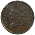 1833 Classic Head Half Cent Pcgs Xf40 Circulated Type Coin